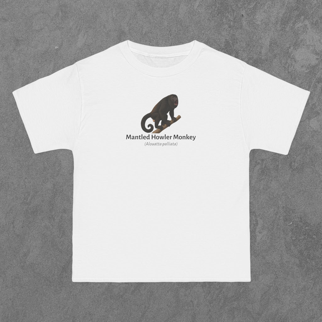 Mantled Howler Monkey - (Alouatta palliata)