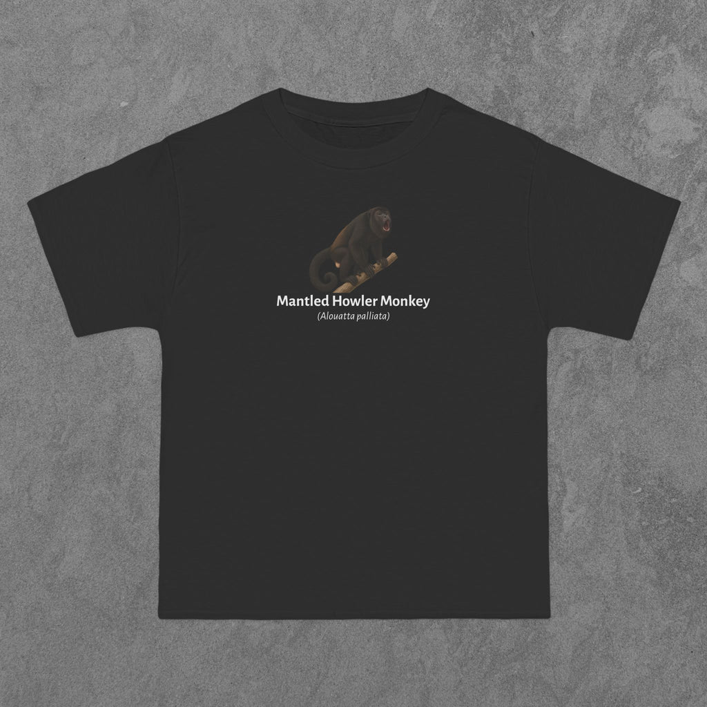 Mantled Howler Monkey - (Alouatta palliata)